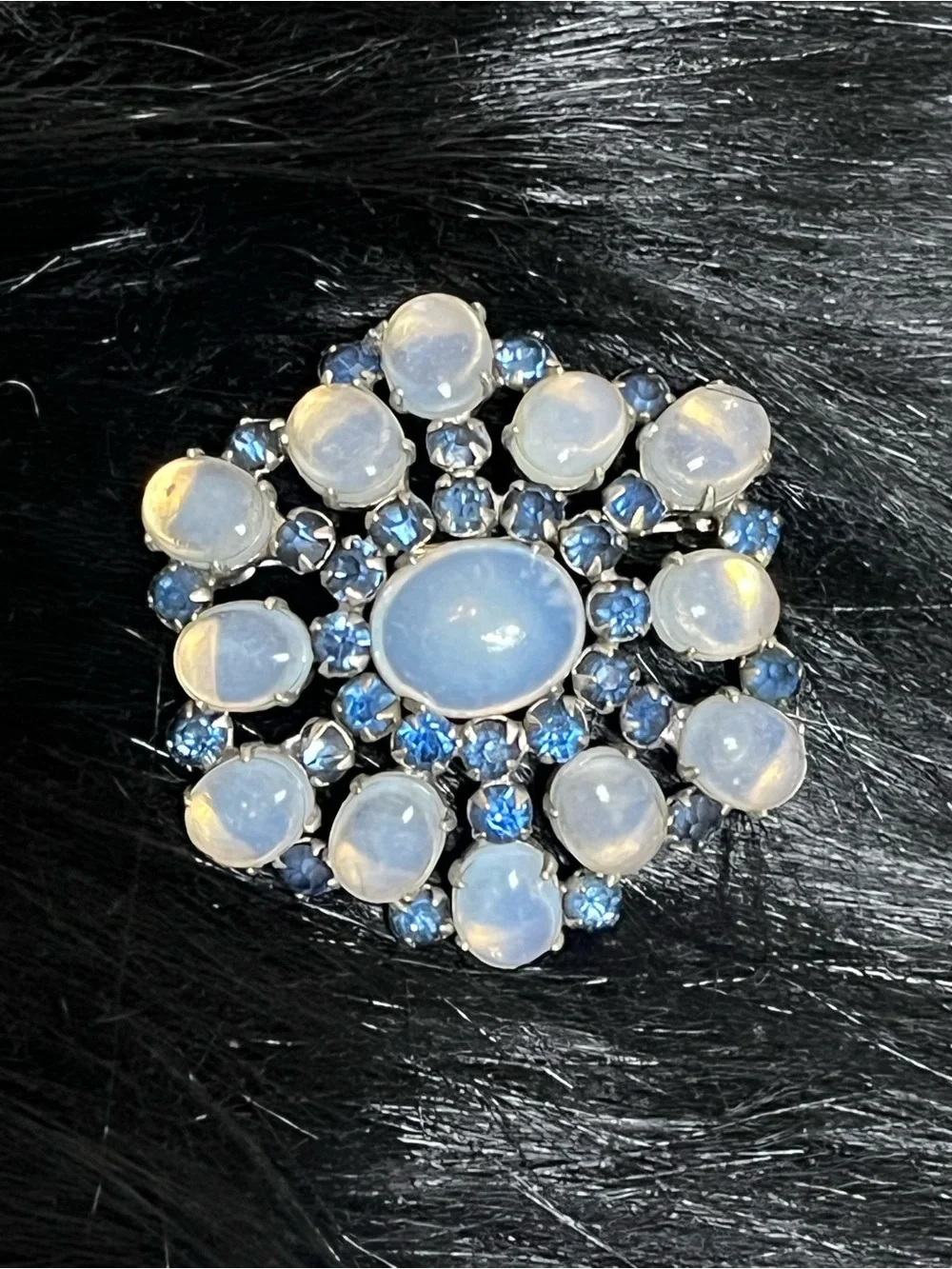 Vintage Iridescent Brooch